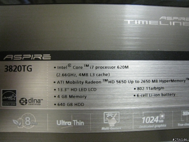 [拆機+測試] ACER 3820TG i7 再升級 (SSD+散熱膏)