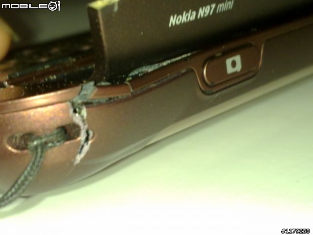 (N97mini) 彎道 我就是金探號!!