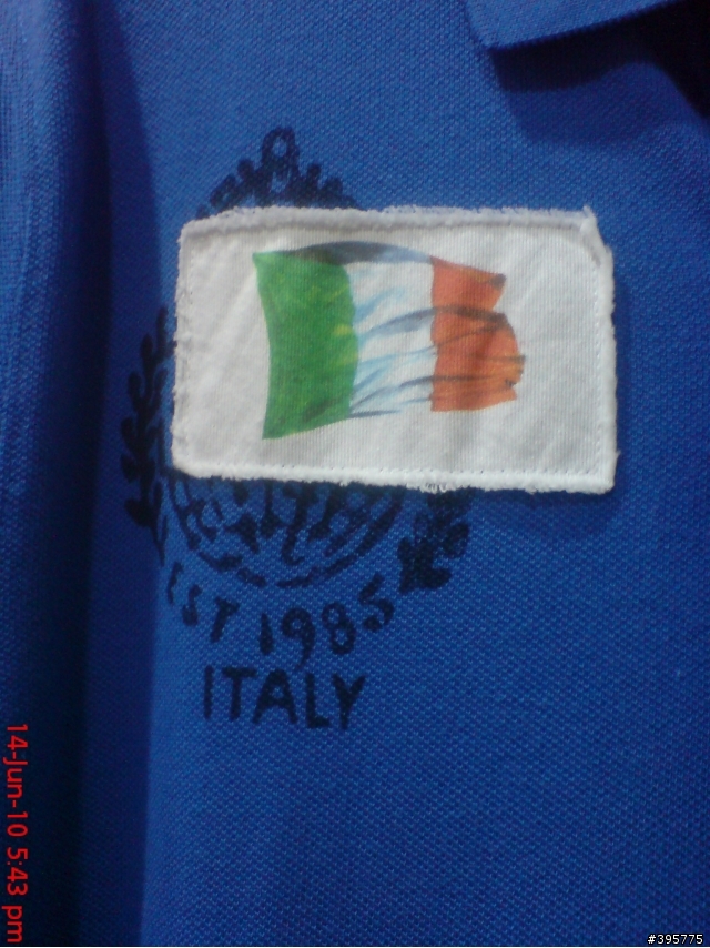 {開箱}世足馬球衫~ITALY
