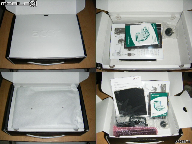 [拆箱] acer aod-260-2bp 粉的可愛