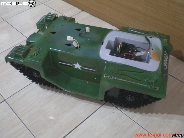 DIY 改裝可載人的無線遙控戰車