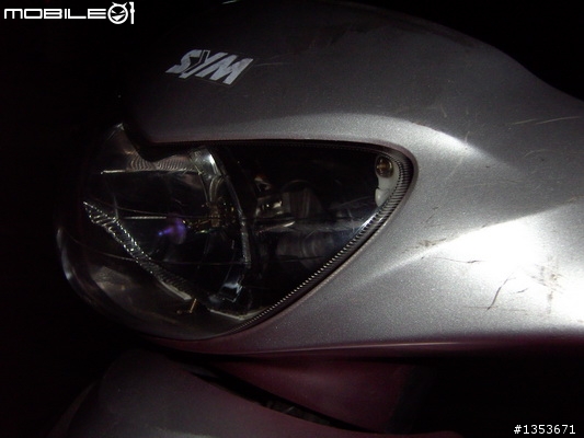 素人...冷門車-三陽心情125雙鎢絲大燈改GP125 H4鹵素燈炮