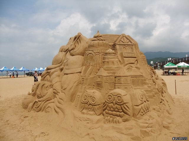 [食玩天地] 台北貢寮 福隆海水浴場-2010沙雕季