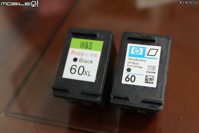 [分享]HP印表機原廠墨水 V.S. 副廠墨水比一比