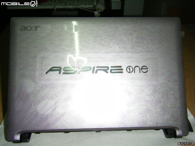 [拆箱] acer aod-260-2bp 粉的可愛