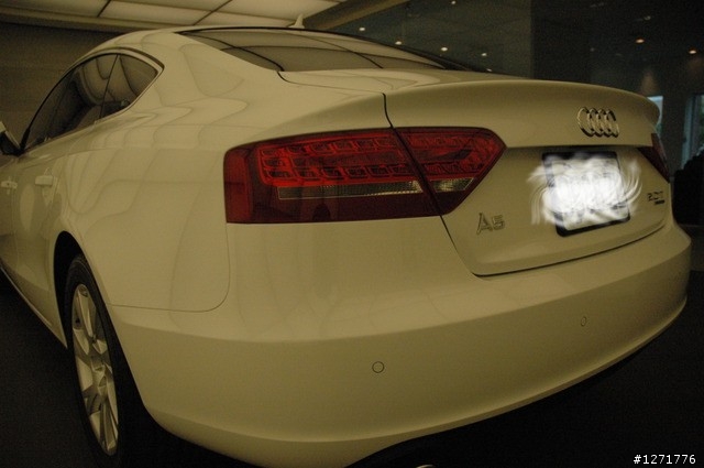 [開箱]遲來的白色Audi A5 Sportback 簡易開箱