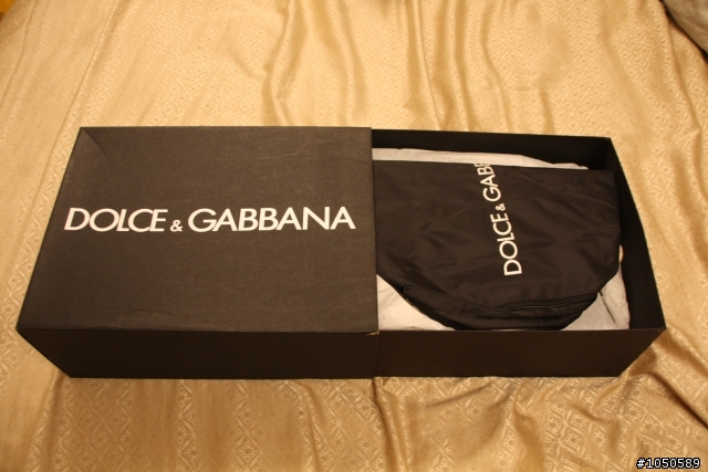 DOLCE&GABBANA 深色高筒鞋