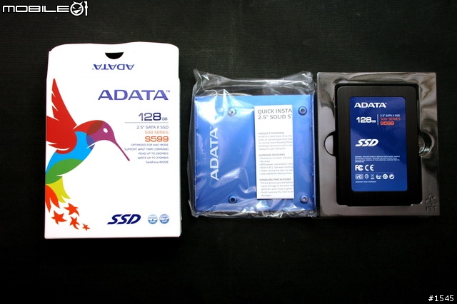 我來了之 SSD測試- ADATA S599 128GB分享