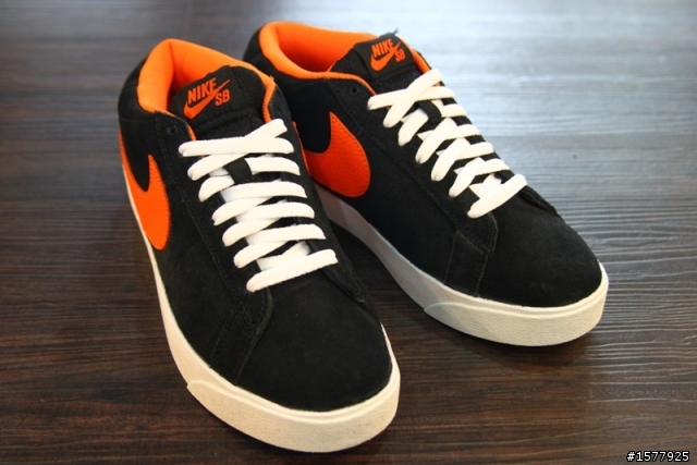 NIKE SB BLAZER BRIAN ANDERSON指定配色(黑橘配色)開箱文