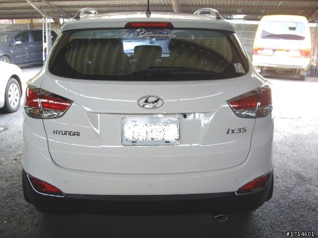 白色頂級 ix35交車7天之小改照