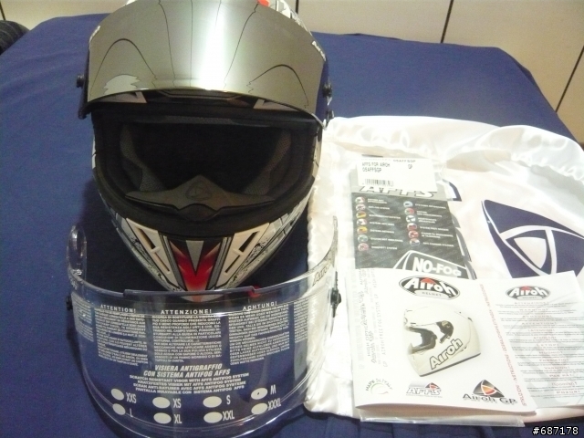 新增Dainese X-ILE AIROH WINDER+KOMINE JK-003 銀色