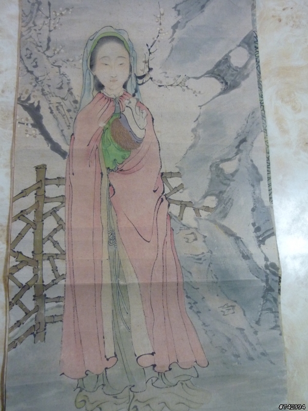 從已故父親的倉庫中找出的古代畫作~~勞煩行家鑑定