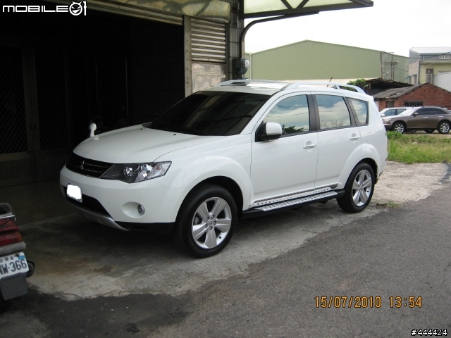 OUTLANDER尊貴版今天交車囉
