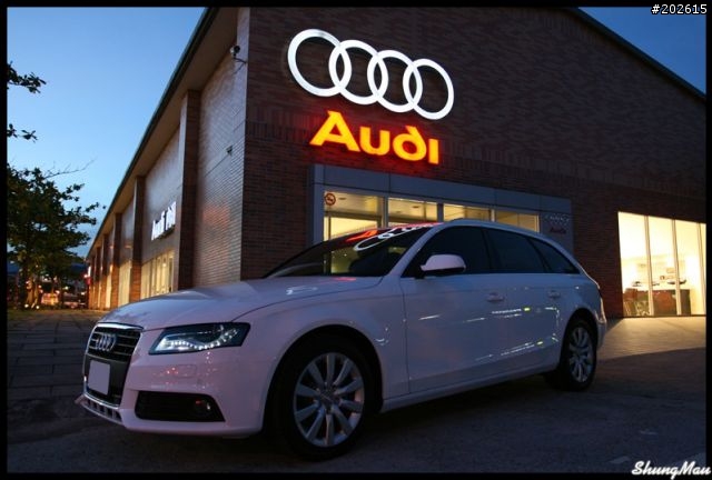 [開箱]Audi B8 A4 Avant 2.0TFSI 白