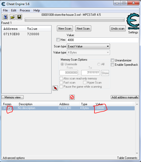 Cheat Engine 遊戲修改器