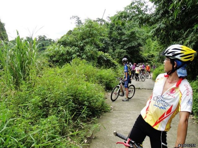 (照片)20100725鐵國山硬陡行暨中華電信減碳愛地球無車日活動