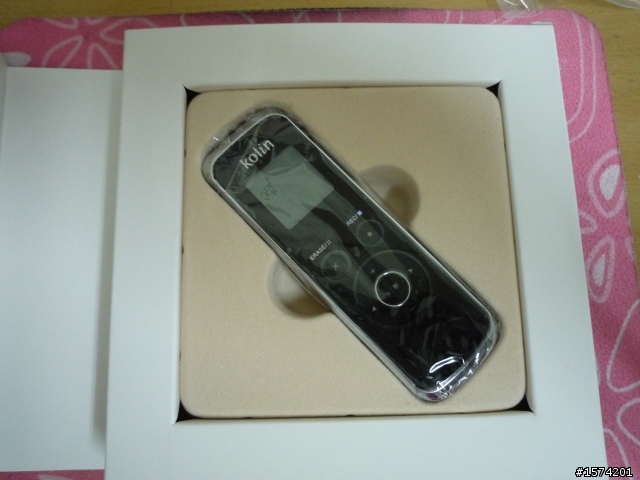 簡易開箱 歌林數位錄音筆 KRP-160W 2G