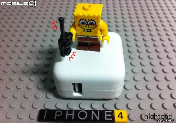 [開機文] iPhone 4 32G UK-Sim Free & Spongebob