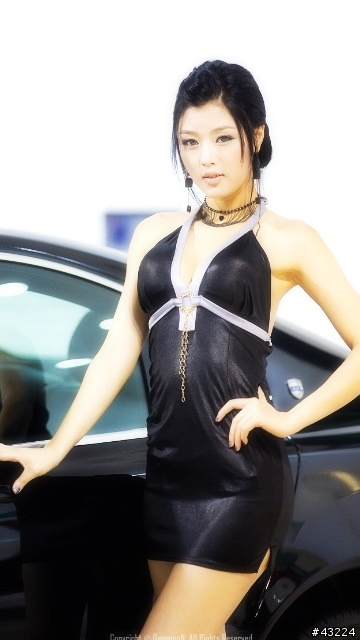 [桌布] 韓國美女車模 黃美熙 360*640