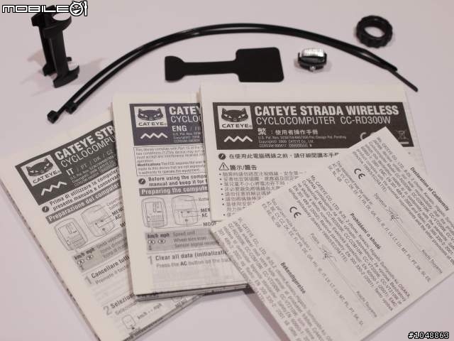[開箱文] 環法紀念款之紅點衫碼錶 - Cateye STRADA RD300W