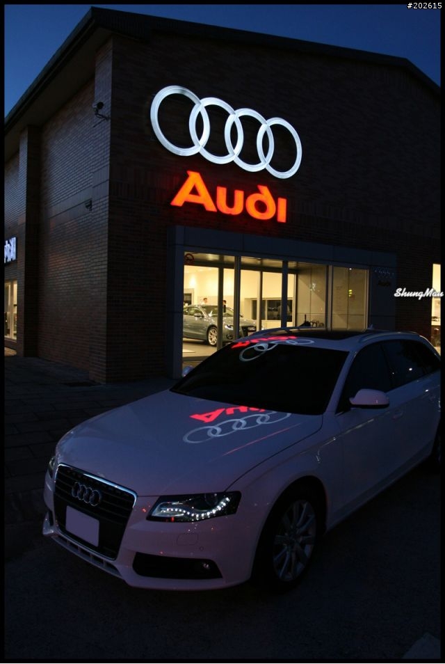 [開箱]Audi B8 A4 Avant 2.0TFSI 白