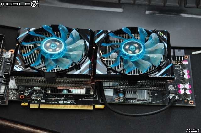 [冰極之刃]GELID ICY VISION vs GTX480 SC