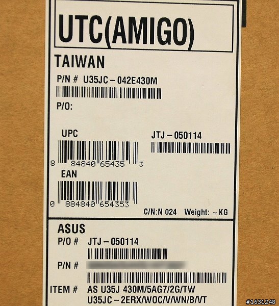 [開箱+試用]華碩U35JC筆記型電腦不專業分享～