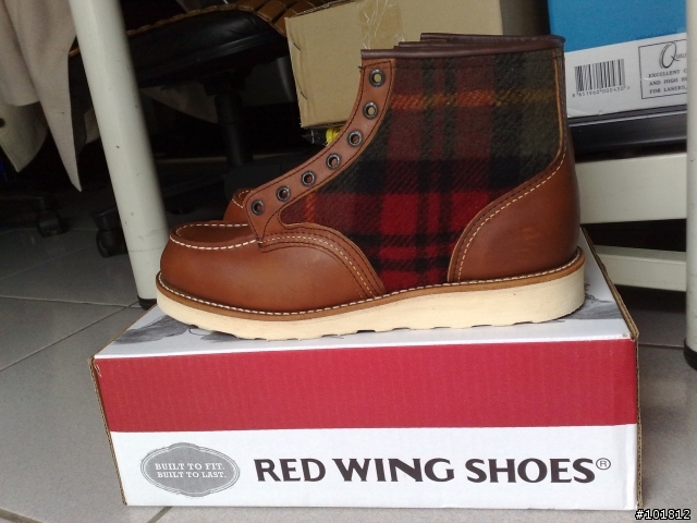 開箱開很久的Red Wing 9004