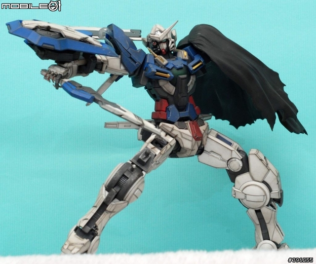【作品分享】MG 1/100 (EXIA)能天使戰損修改版 SOLO秀
