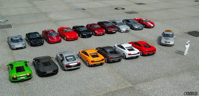 [圖多]2010/07/17 中部1:18車模之友超跑外拍大會