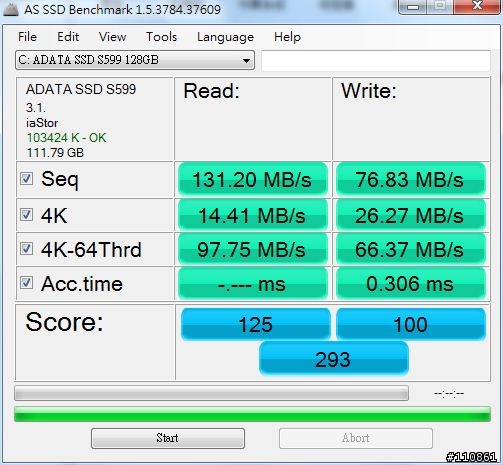 不怕你用 怕你不用-威剛 ADATA S599 128G 實測