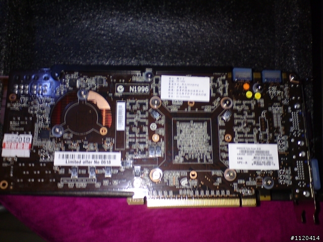 MSI GTX 465 黃金板~~小開箱囉(應該是01第一開吧)......