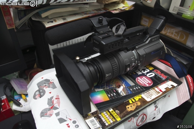 [勉強算．DIY精神]PD150用廣角鏡SONY HG0758用遮光罩