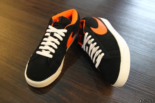 NIKE SB BLAZER BRIAN ANDERSON指定配色(黑橘配色)開箱文