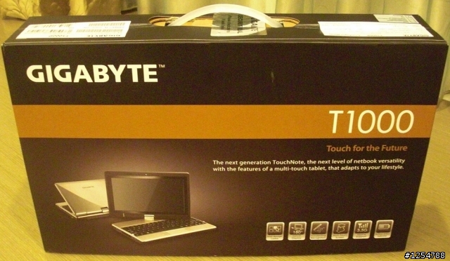 [新手不專業開箱]GIGABYTE T1000P 多點觸控平板電腦