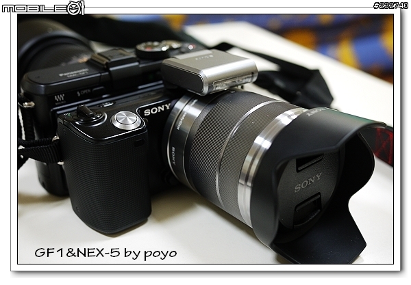 [分享] 選擇適合你的隨身單眼～GF1 vs. NEX-5（外觀篇；P3.新增ISO不專業小測試）