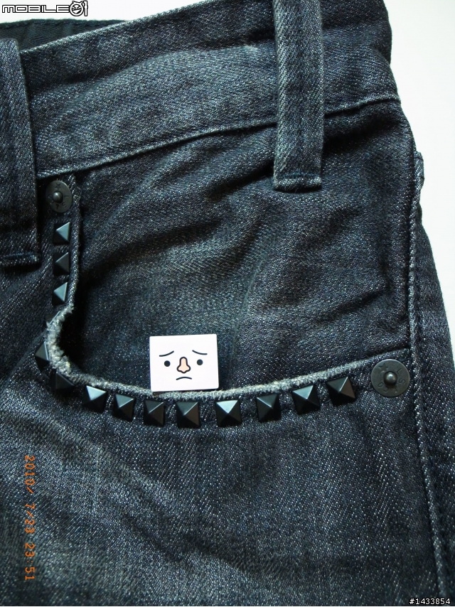 [開箱]levis 511 鉚釘