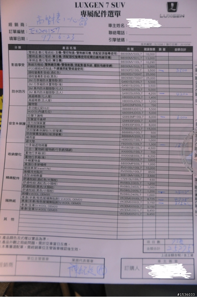 幸福時刻：今日交車的來電(Luxgen SUV開箱文)