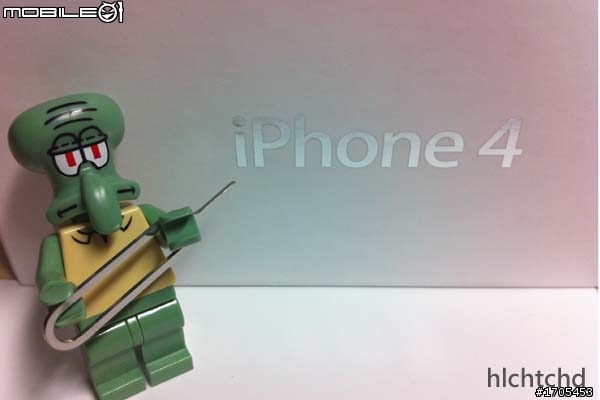 [開機文] iPhone 4 32G UK-Sim Free & Spongebob