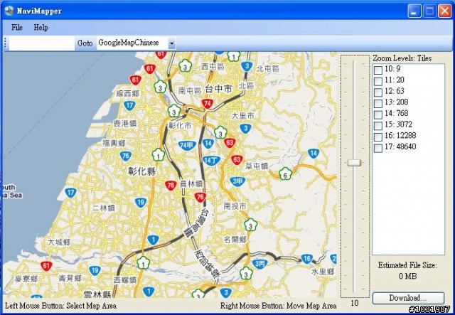 [教學]離線瀏覽GoogleMap_v0.95_10/9/29