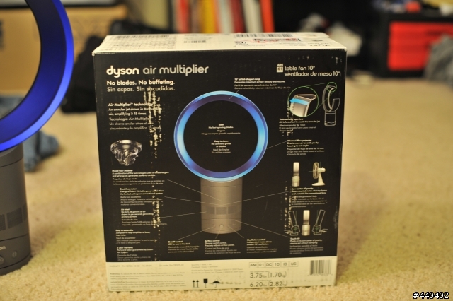 顛覆傳統～沒有葉片的電風扇 Dyson am01