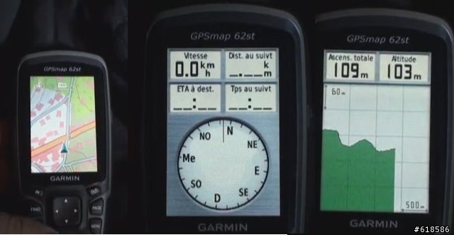 Garmin Gpsmap62st 操作介面