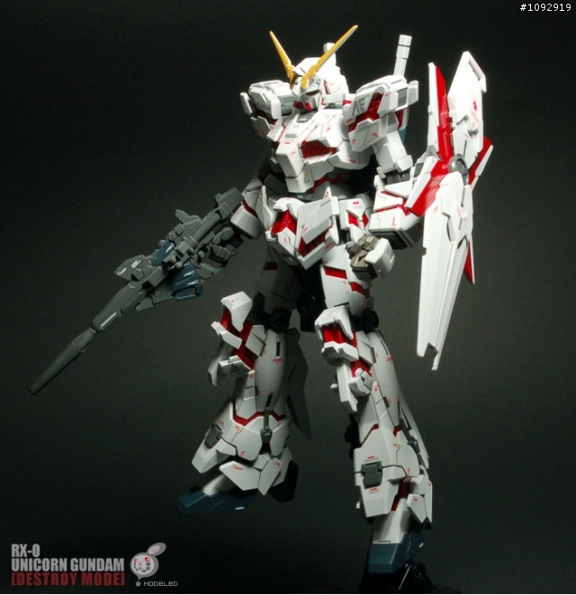 新手老頭的處女作 No.1[GUNDAM UNICORN DESTROY MODE]