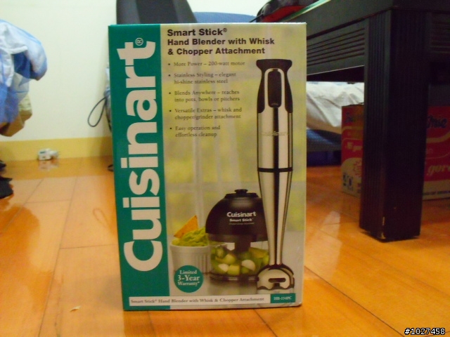 [開箱]房子太小?選家電也要節省空間~Cuisinart攪拌器