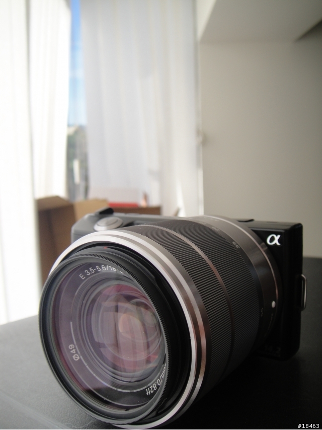 [開箱] 開到爛的Sony NEX-5D/B 開箱文 + 配件