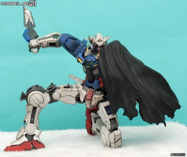 【作品分享】MG 1/100 (EXIA)能天使戰損修改版 SOLO秀