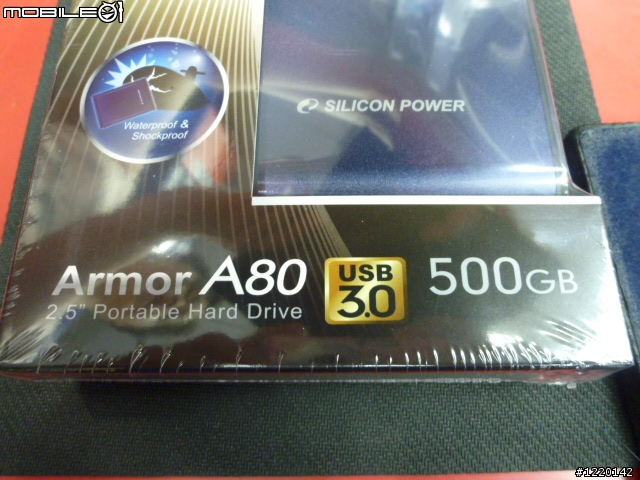 [開箱]廣穎 A80 usb 3.0 500G 外接式硬碟