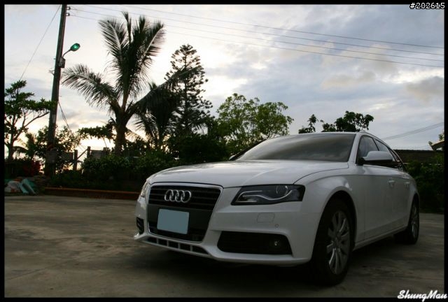 [開箱]Audi B8 A4 Avant 2.0TFSI 白