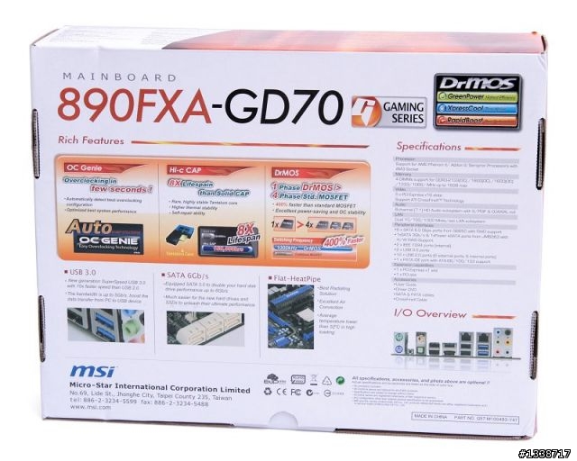 [開箱] 用微星890FXA-GD70打造個人獅子王平台