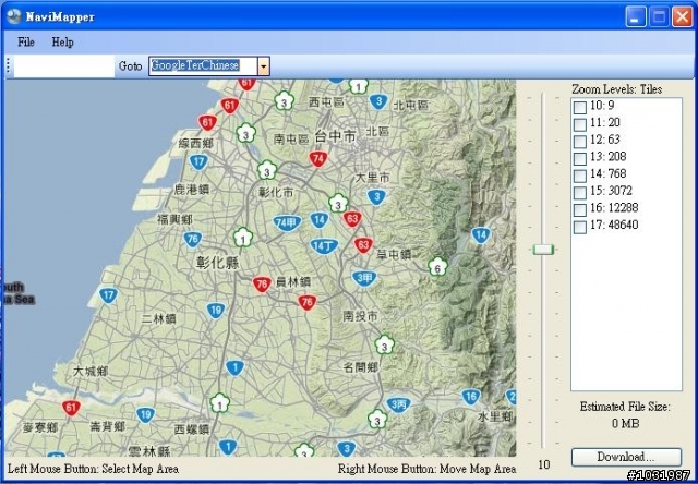 [教學]離線瀏覽GoogleMap_v0.95_10/9/29